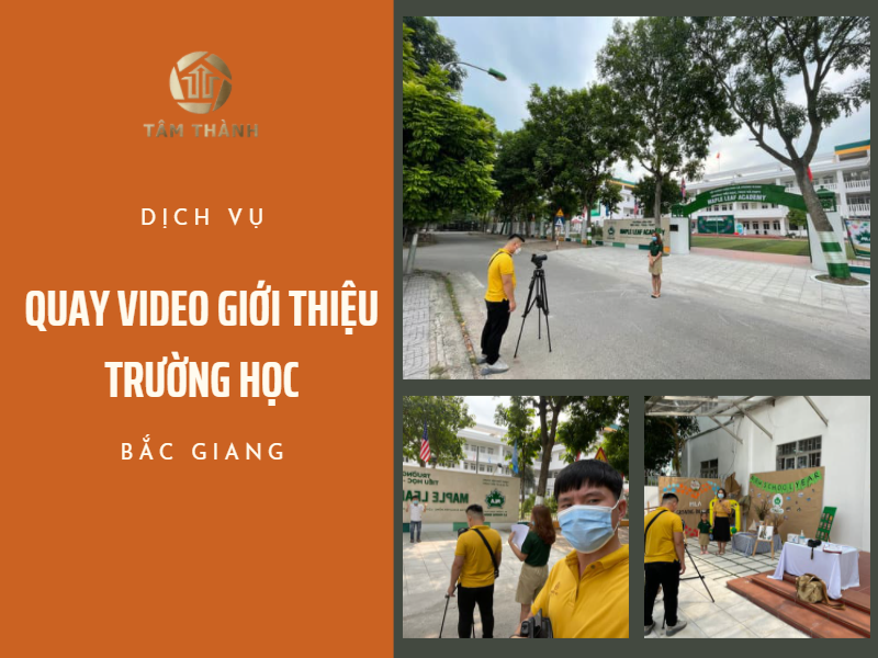 dịch vụ quay video giới thiệu trường học tại Bắc Giang